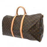 LOUIS VUITTON ルイヴィトン モノグラム キーポル バンドリエール 55 ブラウン M41414 ユニセックス モノグラムキャンバス ボストンバッグ ABランク 中古 銀蔵