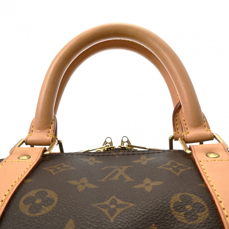 LOUIS VUITTON ルイヴィトン モノグラム キーポル バンドリエール 55 ブラウン M41414 ユニセックス モノグラムキャンバス ボストンバッグ ABランク 中古 銀蔵