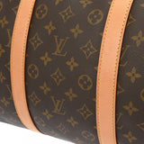 LOUIS VUITTON ルイヴィトン モノグラム キーポル バンドリエール 55 ブラウン M41414 ユニセックス モノグラムキャンバス ボストンバッグ ABランク 中古 銀蔵