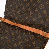 LOUIS VUITTON ルイヴィトン モノグラム ソミュール 30 ブラウン M42256 レディース モノグラムキャンバス ショルダーバッグ Bランク 中古 銀蔵