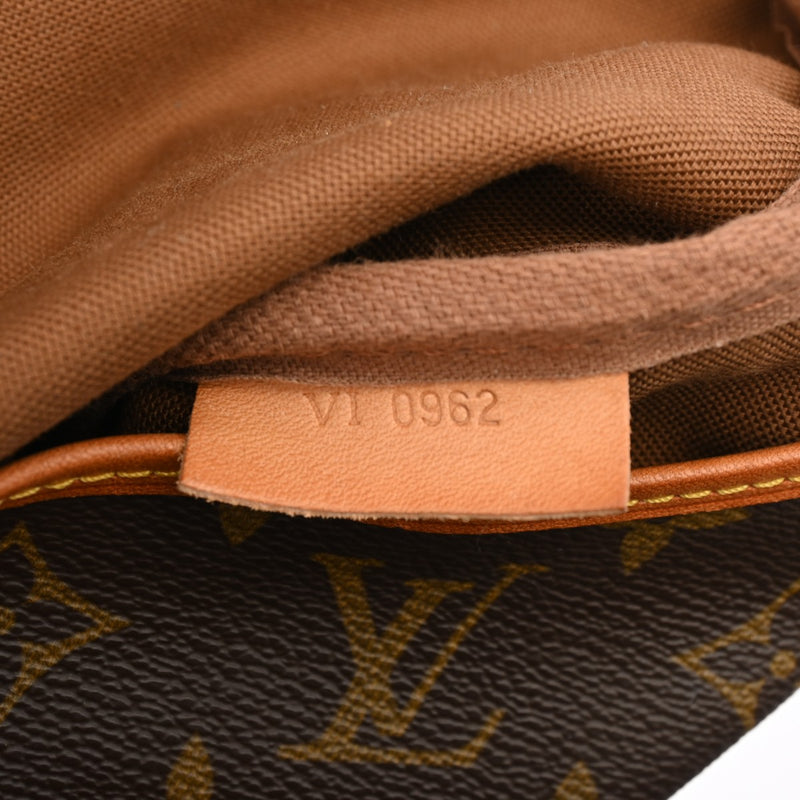 LOUIS VUITTON ルイヴィトン モノグラム ソミュール 30 ブラウン M42256 レディース モノグラムキャンバス ショルダーバッグ Bランク 中古 銀蔵