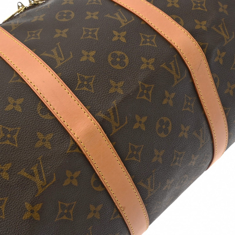 LOUIS VUITTON ルイヴィトン モノグラム キーポル 50 ブラウン M41426 ユニセックス モノグラムキャンバス ボストンバッグ Bランク 中古 銀蔵