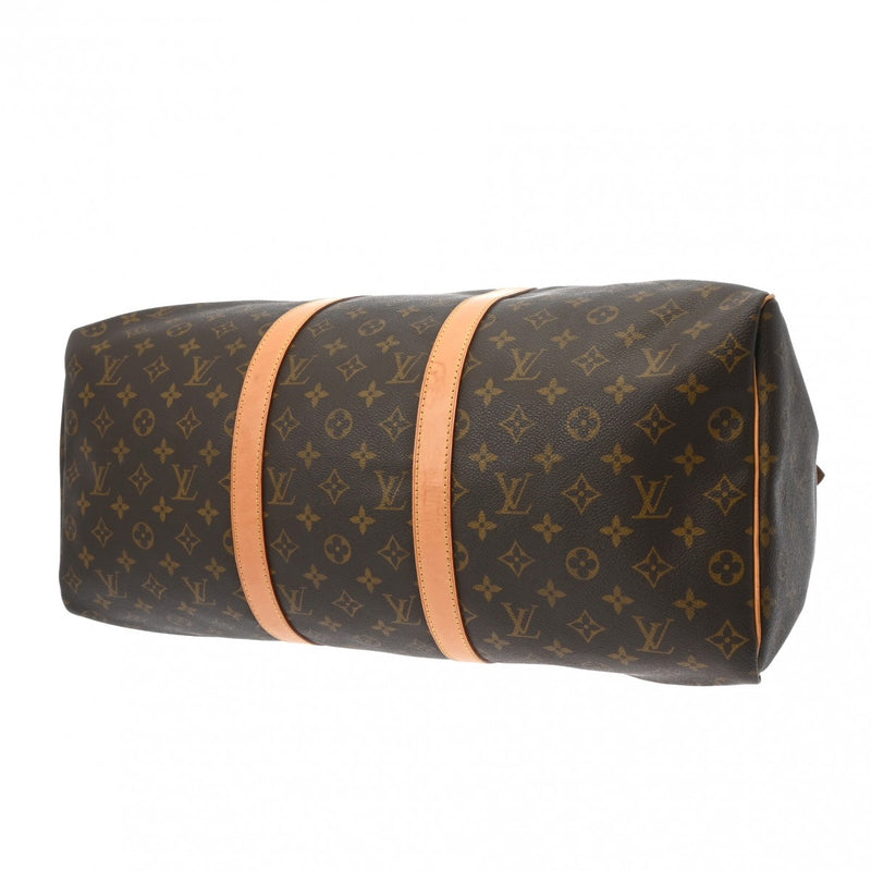 LOUIS VUITTON ルイヴィトン モノグラム キーポル 50 ブラウン M41426 ユニセックス モノグラムキャンバス ボストンバッグ Bランク 中古 銀蔵