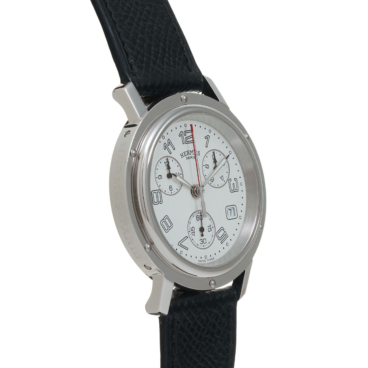 エルメス クリッパー クロノグラフ メンズ 腕時計 CL1.910 HERMES 中古