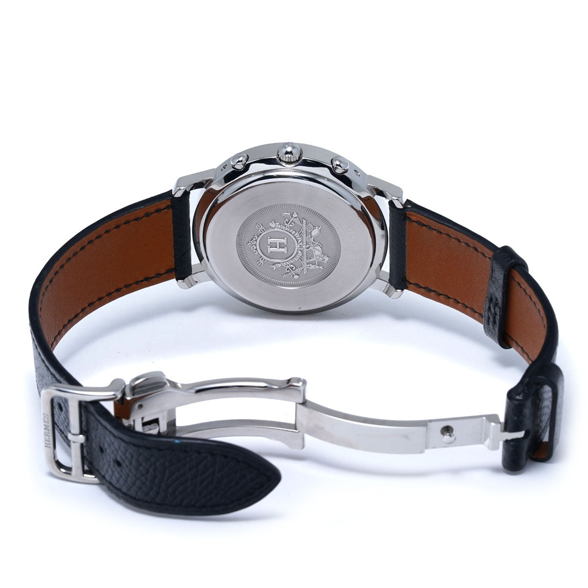 エルメス クリッパー クロノグラフ デイト CL1.910 メンズ腕時計 稼働