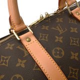 LOUIS VUITTON ルイヴィトン モノグラム キーポル 55 ブラウン M41424 ユニセックス モノグラムキャンバス ボストンバッグ ABランク 中古 銀蔵