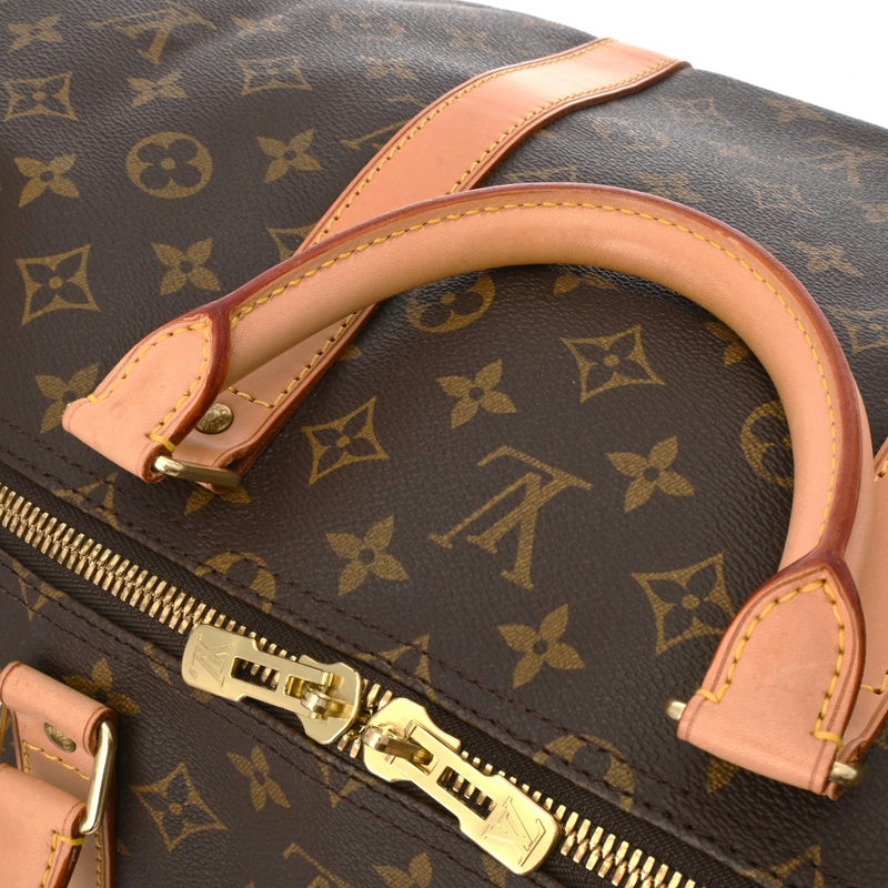 LOUIS VUITTON ルイヴィトン モノグラム キーポル 55 ブラウン M41424 ユニセックス モノグラムキャンバス ボストンバッグ ABランク 中古 銀蔵