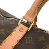 LOUIS VUITTON ルイヴィトン モノグラム キーポル 55 ブラウン M41424 ユニセックス モノグラムキャンバス ボストンバッグ ABランク 中古 銀蔵