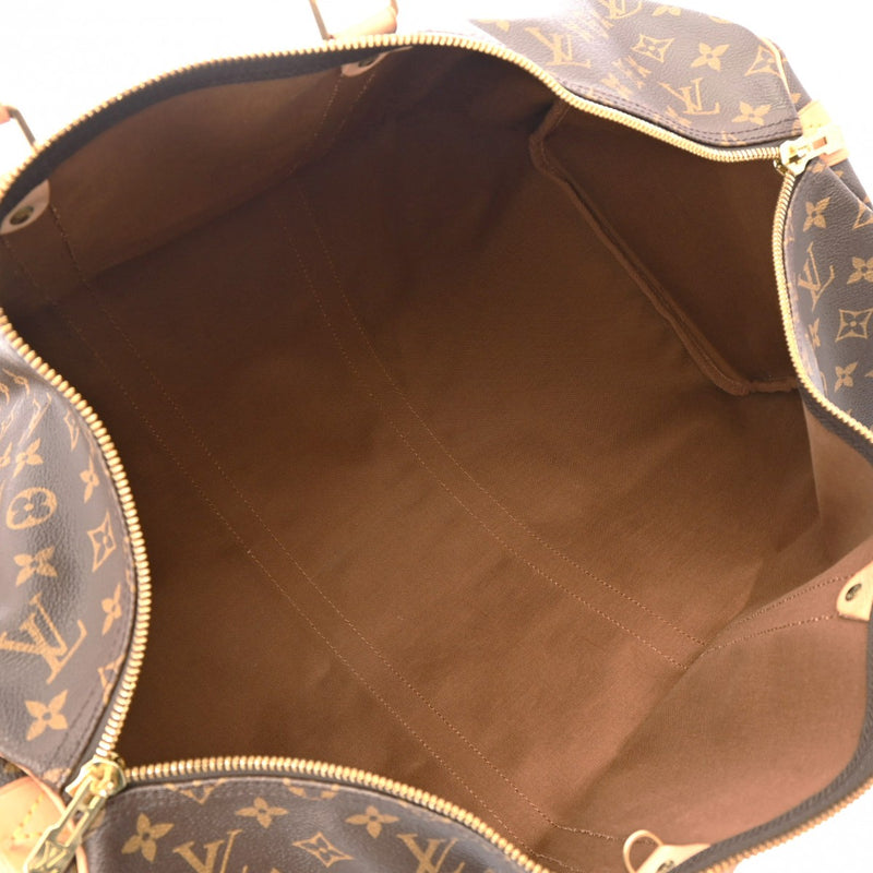 LOUIS VUITTON ルイヴィトン モノグラム キーポル 55 ブラウン M41424 ユニセックス モノグラムキャンバス ボストンバッグ ABランク 中古 銀蔵