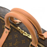 LOUIS VUITTON ルイヴィトン モノグラム キーポル 55 ブラウン M41424 ユニセックス モノグラムキャンバス ボストンバッグ ABランク 中古 銀蔵