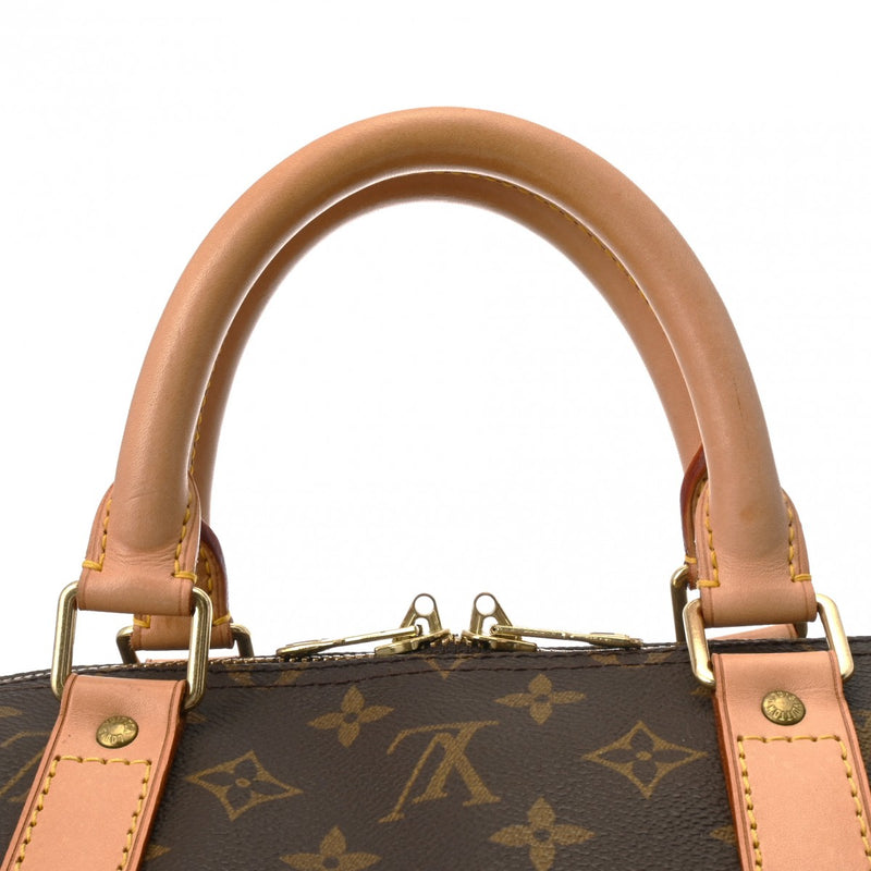 LOUIS VUITTON ルイヴィトン モノグラム キーポル 55 ブラウン M41424 ユニセックス モノグラムキャンバス ボストンバッグ ABランク 中古 銀蔵