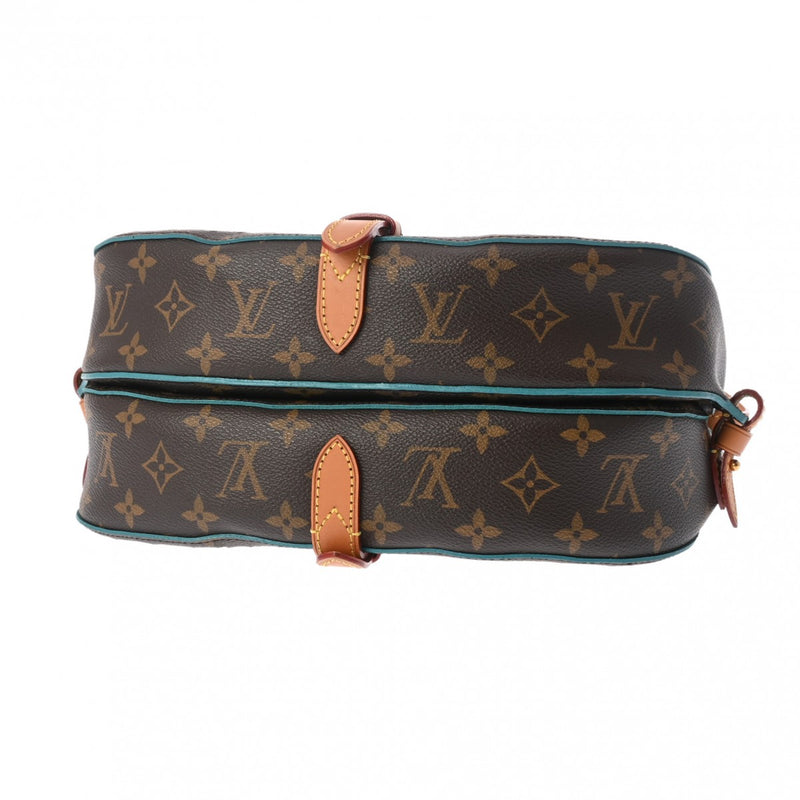 LOUIS VUITTON ルイヴィトン モノグラムペルフォ フローレ ソミュール 2012年クルーズ ターコイズ系 M93998 レディース モノグラムキャンバス ショルダーバッグ Aランク 中古 銀蔵