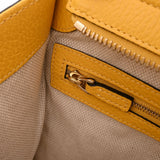 GUCCI グッチ ソーホー 2WAY アウトレット イエロー 607722 レディース カーフ ハンドバッグ 新同 中古 銀蔵