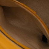GUCCI グッチ ソーホー 2WAY アウトレット イエロー 607722 レディース カーフ ハンドバッグ 新同 中古 銀蔵