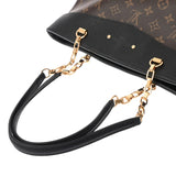 LOUIS VUITTON ルイヴィトン モノグラム パラス ショッパー ブラック M51198 レディース モノグラムキャンバス トートバッグ Aランク 中古 銀蔵