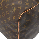 LOUIS VUITTON ルイヴィトン モノグラム キーポル 55 ブラウン M41424 ユニセックス モノグラムキャンバス ボストンバッグ ABランク 中古 銀蔵