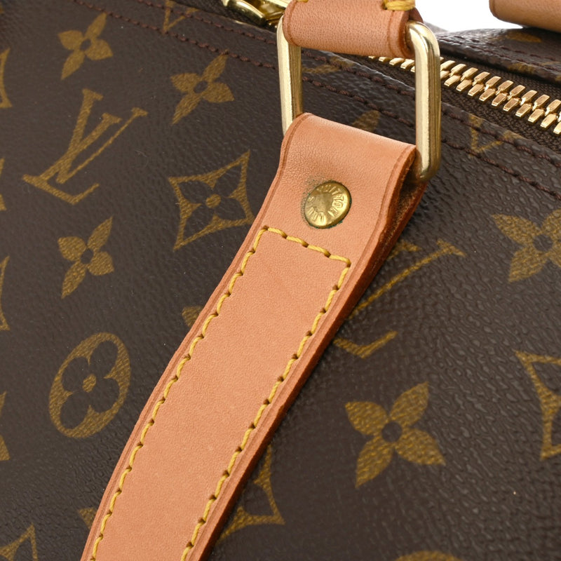 LOUIS VUITTON ルイヴィトン モノグラム キーポル 55 ブラウン M41424 ユニセックス モノグラムキャンバス ボストンバッグ ABランク 中古 銀蔵