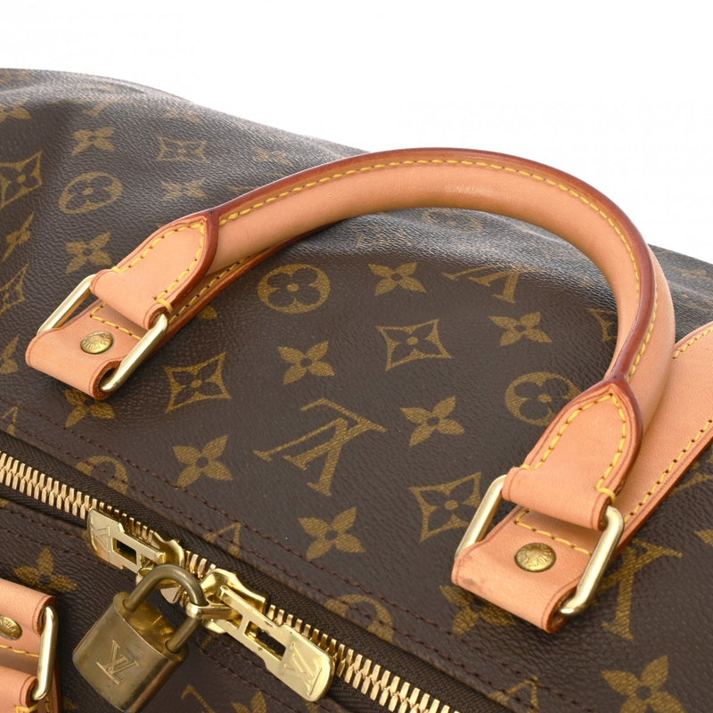 LOUIS VUITTON ルイヴィトン モノグラム キーポル 55 ブラウン M41424 ユニセックス モノグラムキャンバス ボストンバッグ ABランク 中古 銀蔵