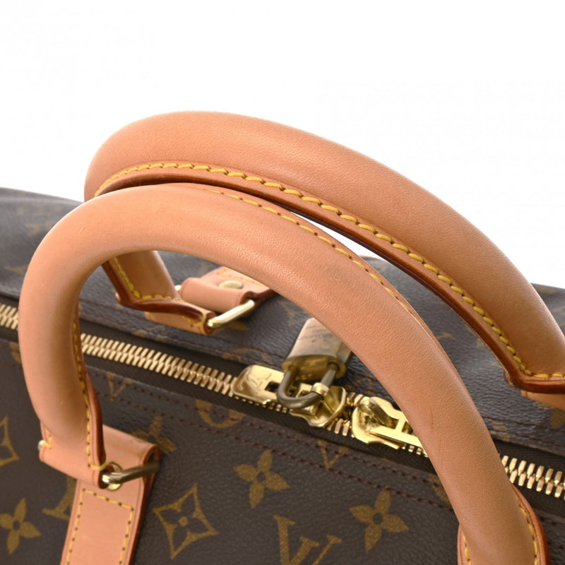 LOUIS VUITTON ルイヴィトン モノグラム キーポル 55 ブラウン M41424 ユニセックス モノグラムキャンバス ボストンバッグ ABランク 中古 銀蔵