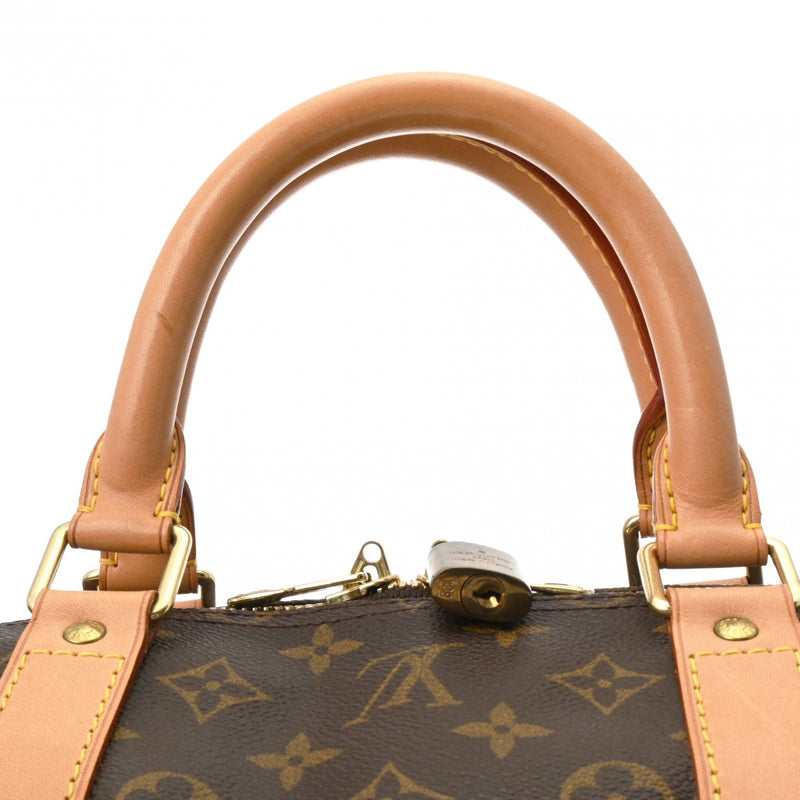 LOUIS VUITTON ルイヴィトン モノグラム キーポル 55 ブラウン M41424 ユニセックス モノグラムキャンバス ボストンバッグ ABランク 中古 銀蔵