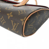 LOUIS VUITTON ルイヴィトン モノグラム ソナチネ  ブラウン M51902 レディース モノグラムキャンバス ハンドバッグ Aランク 中古 銀蔵