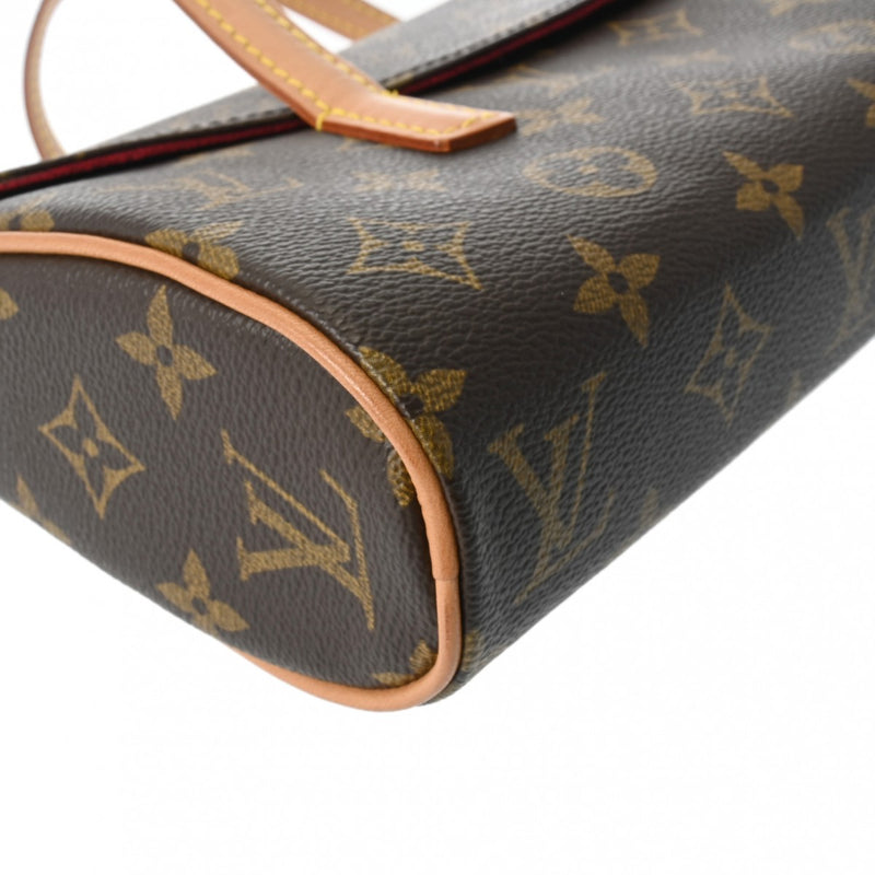 LOUIS VUITTON ルイヴィトン モノグラム ソナチネ  ブラウン M51902 レディース モノグラムキャンバス ハンドバッグ Aランク 中古 銀蔵