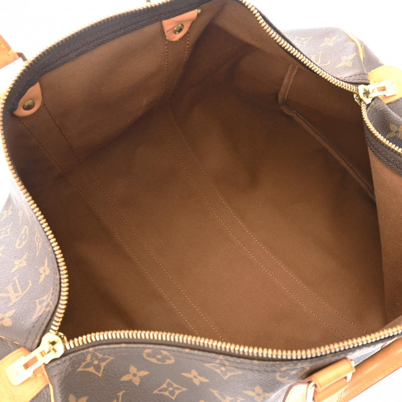 LOUIS VUITTON ルイヴィトン モノグラム キーポル 45 ブラウン M41428 ユニセックス モノグラムキャンバス ボストンバッグ Bランク 中古 銀蔵