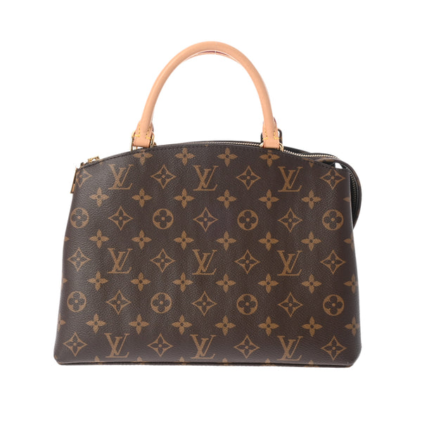 LOUIS VUITTON ルイヴィトン モノグラム プティパレ PM 2WAY ブラウン レディース モノグラムキャンバス ハンドバッグ Aランク 中古 銀蔵