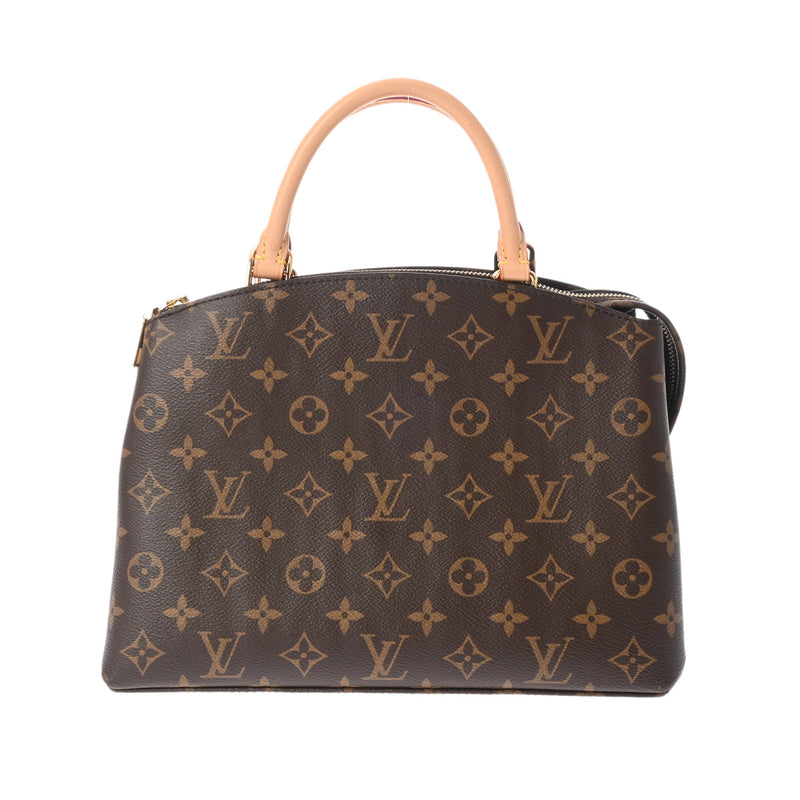 LOUIS VUITTON ルイヴィトン モノグラム プティパレ PM 2WAY ブラウン レディース モノグラムキャンバス ハンドバッグ Aランク 中古 銀蔵