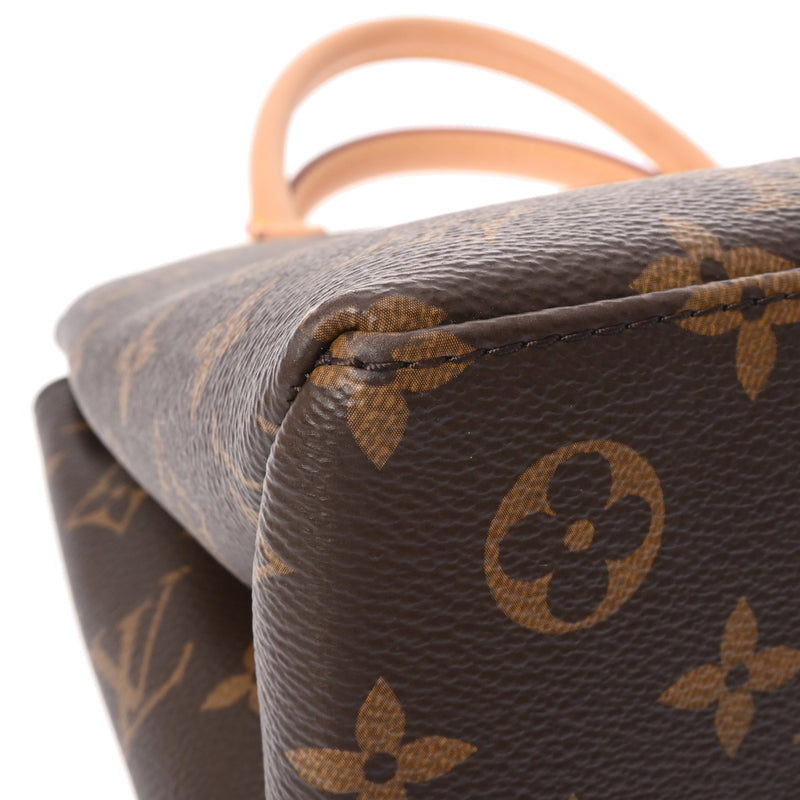 LOUIS VUITTON ルイヴィトン モノグラム プティパレ PM 2WAY ブラウン レディース モノグラムキャンバス ハンドバッグ Aランク 中古 銀蔵