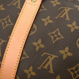 LOUIS VUITTON ルイヴィトン モノグラム キーポル 55 ブラウン M41424 ユニセックス モノグラムキャンバス ボストンバッグ ABランク 中古 銀蔵