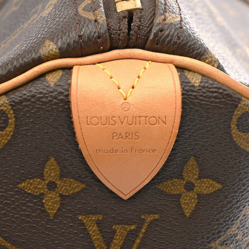 LOUIS VUITTON ルイヴィトン モノグラム キーポル 55 ブラウン M41424 ユニセックス モノグラムキャンバス ボストンバッグ ABランク 中古 銀蔵