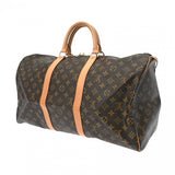 LOUIS VUITTON ルイヴィトン モノグラム キーポル 55 ブラウン M41424 ユニセックス モノグラムキャンバス ボストンバッグ ABランク 中古 銀蔵