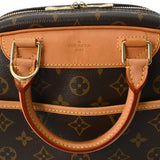 LOUIS VUITTON ルイヴィトン モノグラム トゥルービル ブラウン M42228 レディース モノグラムキャンバス ハンドバッグ ABランク 中古 銀蔵