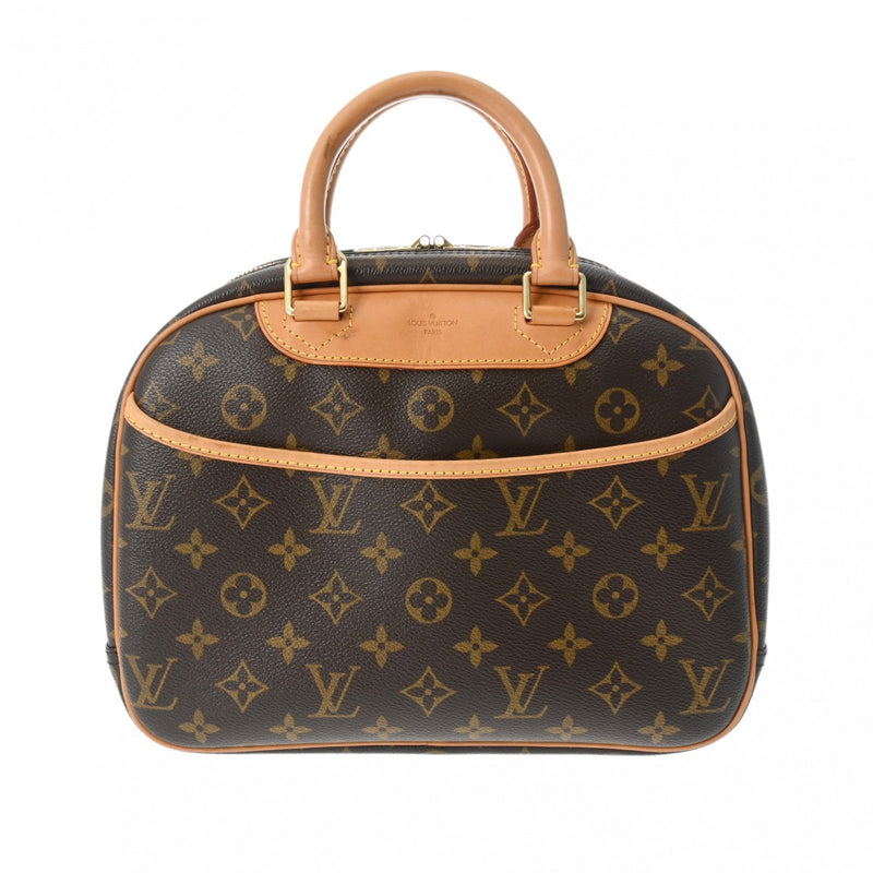 LOUIS VUITTON ルイヴィトン モノグラム トゥルービル ブラウン M42228 レディース モノグラムキャンバス ハンドバッグ ABランク 中古 銀蔵