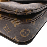 LOUIS VUITTON ルイヴィトン モノグラム ポシェットメティス 2WAY ブラウン レディース モノグラムキャンバス ハンドバッグ Aランク 中古 銀蔵