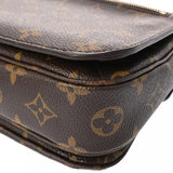 LOUIS VUITTON ルイヴィトン モノグラム ポシェットメティス 2WAY ブラウン レディース モノグラムキャンバス ハンドバッグ Aランク 中古 銀蔵