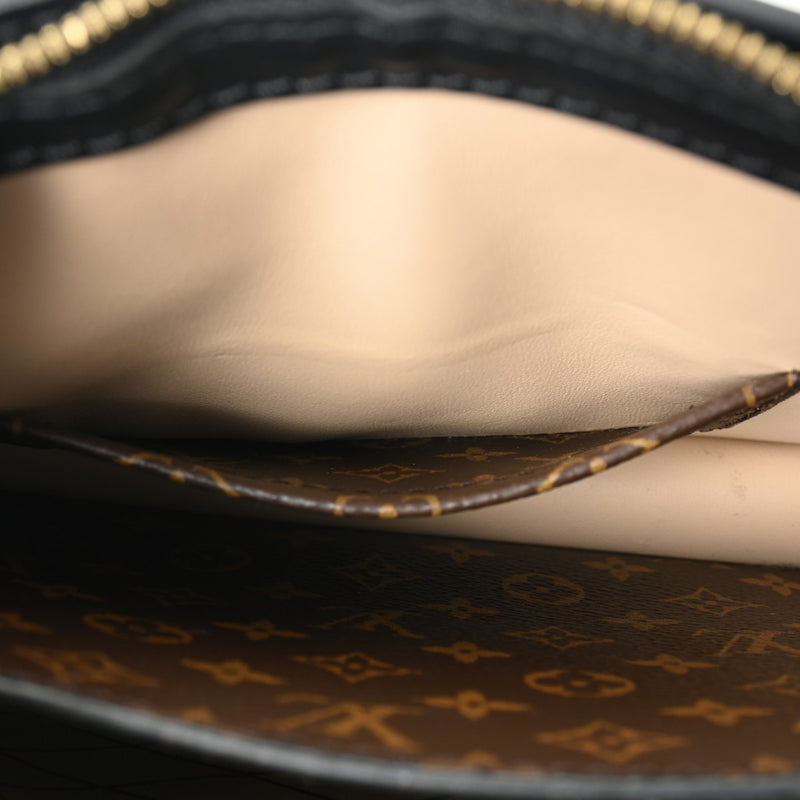 LOUIS VUITTON ルイヴィトン モノグラムリバース トランククラッチ 2WAYショルダー ブラウン メンズ モノグラムキャンバス セカンドバッグ 新同 中古 銀蔵