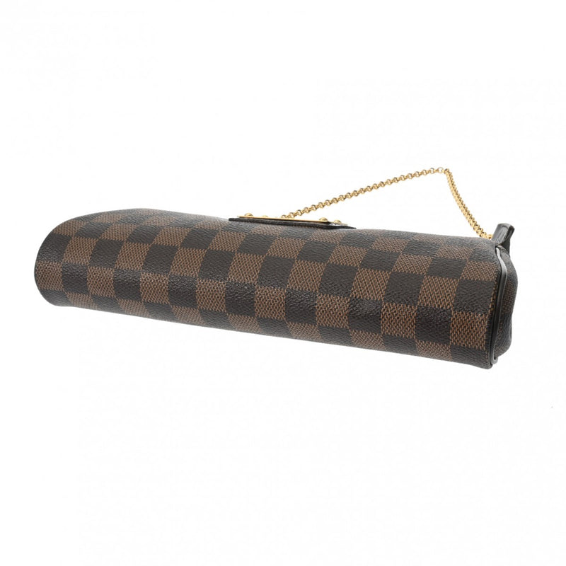 LOUIS VUITTON ルイヴィトン ダミエ エヴァ 2WAY ブラウン N55213 レディース ダミエキャンバス ショルダーバッグ Aランク 中古 銀蔵