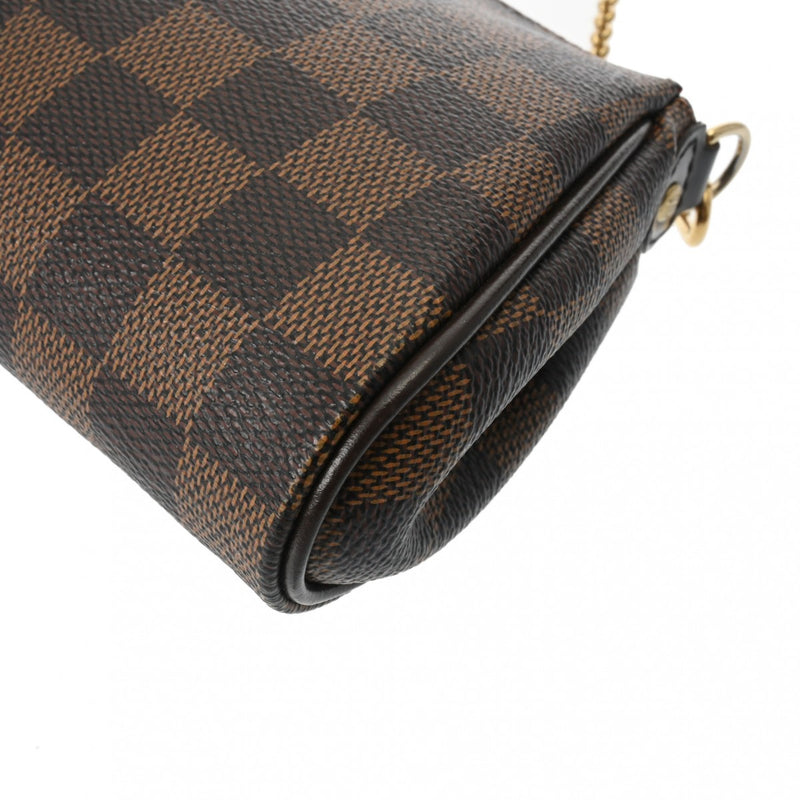 LOUIS VUITTON ルイヴィトン ダミエ エヴァ 2WAY ブラウン N55213 レディース ダミエキャンバス ショルダーバッグ Aランク 中古 銀蔵