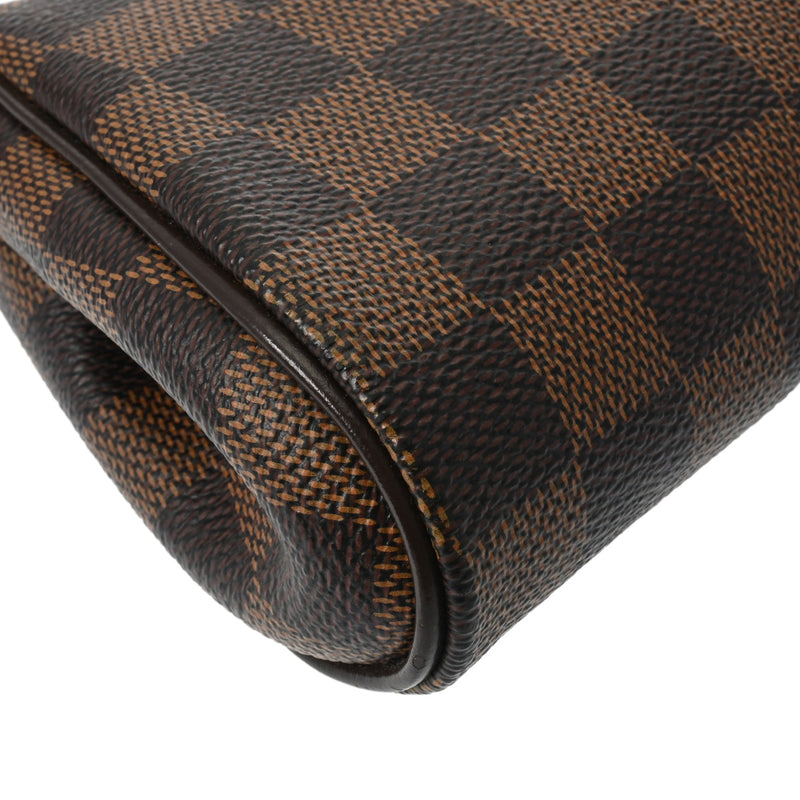 LOUIS VUITTON ルイヴィトン ダミエ エヴァ 2WAY ブラウン N55213 レディース ダミエキャンバス ショルダーバッグ Aランク 中古 銀蔵