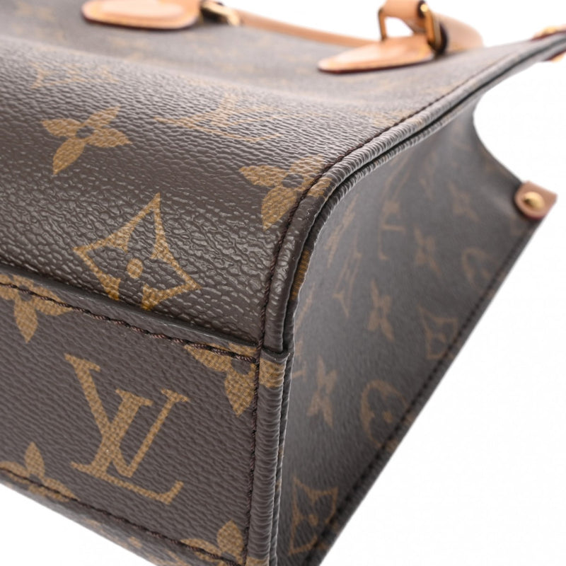 LOUIS VUITTON ルイヴィトン モノグラム サックプラ BB 旧型 2WAYトート ブラウン M45847 ユニセックス モノグラムキャンバス ハンドバッグ ABランク 中古 銀蔵