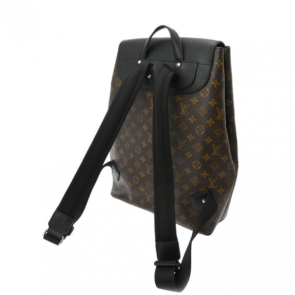 LOUIS VUITTON ルイヴィトン モノグラム マカサー パルク バックパック ブラウン M40637 メンズ モノグラムキャンバス リュック・デイパック ABランク 中古 銀蔵