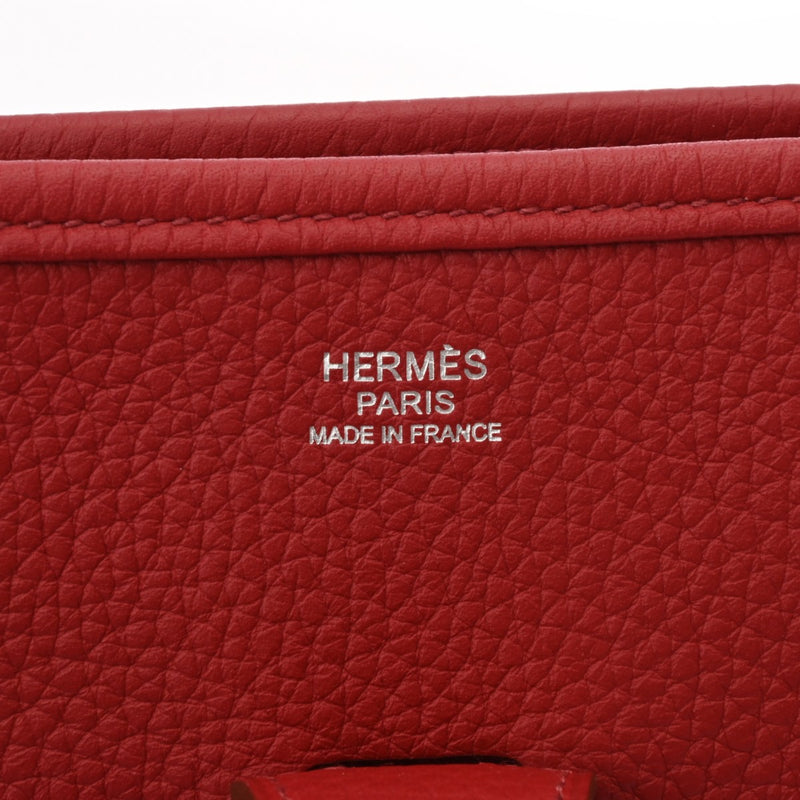 HERMES エルメス エブリン エヴリン 3 GM ルージュガランス □R刻印(2014年頃) ユニセックス トリヨンクレマンス ショルダーバッグ Aランク 中古 銀蔵