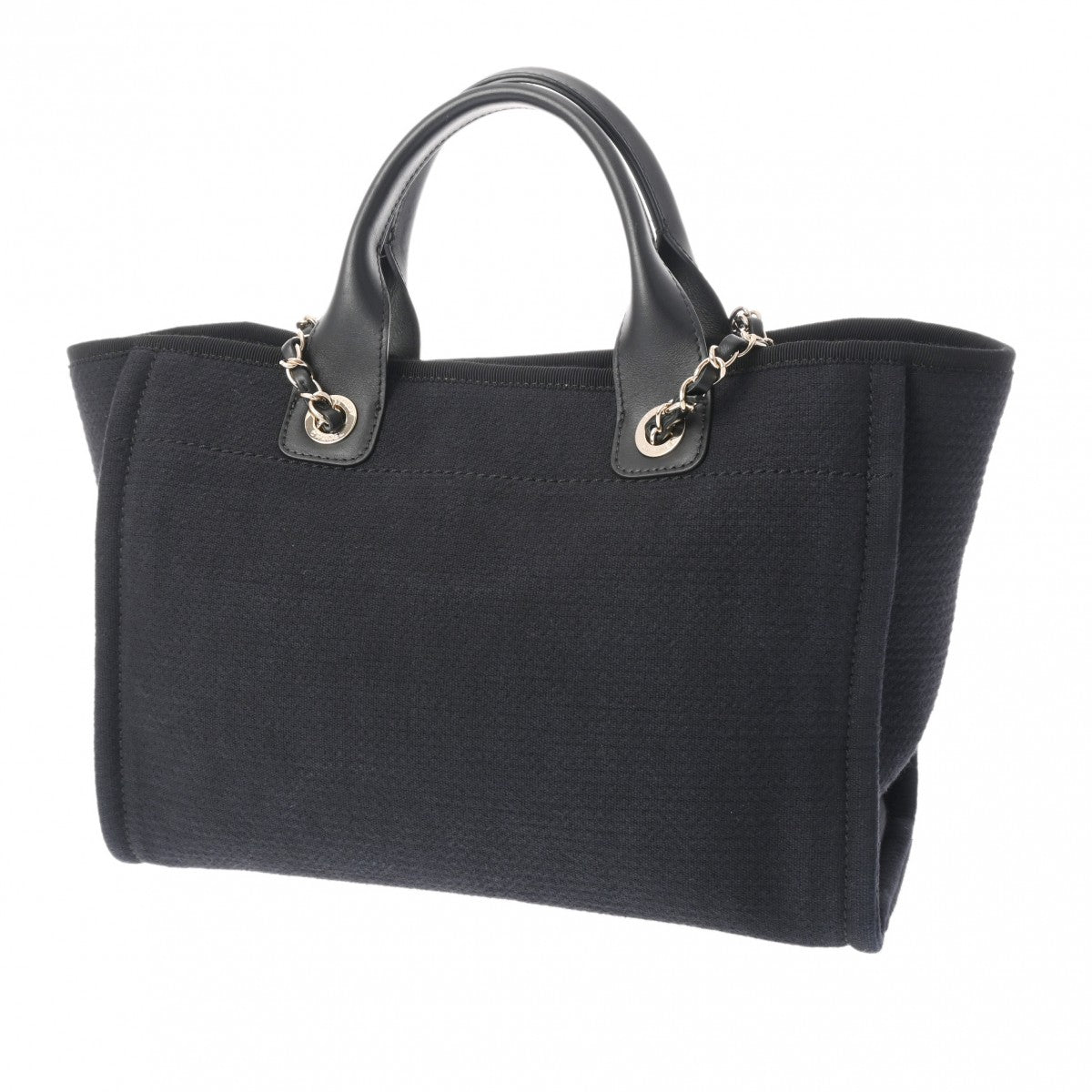 シャネルショッピングトート 42992 ブラック/ネイビー レディース