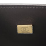 CHANEL シャネル ボーイシャネル チェーンショルダー 25cm 茶 A67086 レディース ラムスキン ショルダーバッグ 新同 中古 銀蔵