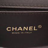 CHANEL シャネル ボーイシャネル チェーンショルダー 25cm 茶 A67086 レディース ラムスキン ショルダーバッグ 新同 中古 銀蔵