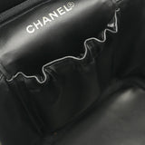 CHANEL シャネル 縦型バニティ ブラック A01998 レディース キャビアスキン ハンドバッグ Aランク 中古 銀蔵