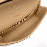 CHANEL シャネル マトラッセ チェーンショルダー 25cm ベージュ A01112 レディース ラムスキン ショルダーバッグ ABランク 中古 銀蔵