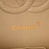 CHANEL シャネル マトラッセ チェーンショルダー 25cm ベージュ A01112 レディース ラムスキン ショルダーバッグ ABランク 中古 銀蔵